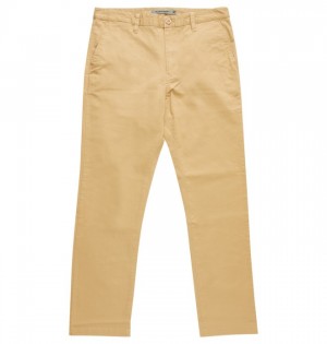 Pantalon DC Shoes Worker Chino Hombre INCENSE | TXKQEL-791