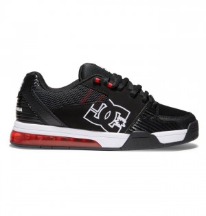 Tenis DC Shoes Versatile Hombre Negros Blancos Rojos | GDRCIL-061